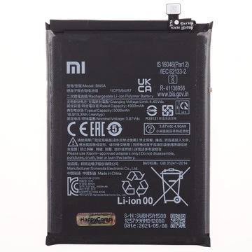 ORYG Bateria używana XIAOMI REDMI NOTE 10 5G