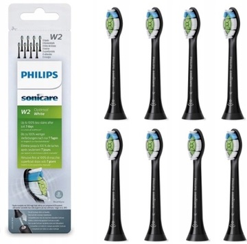 НАСАДКИ PHILIPS SONICARE W2 ОПТИМАЛЬНЫЕ 8 ШТ.