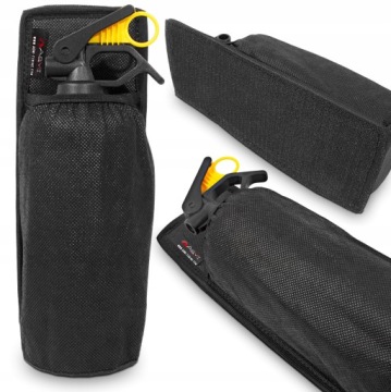 UCHWYT NA GAŚNICĘ SAMOCHODOWĄ DO BAGAŻNIKA NA RZEP POKROWIEC ETUI TORBA