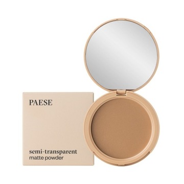 Paese, Półtransparentny puder matujący, 6A Opalony