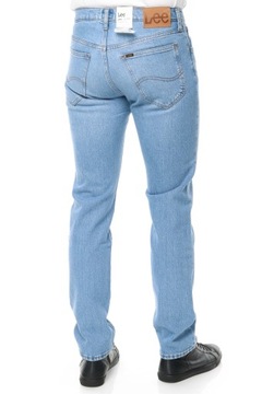 LEE DAREN ZIP spodnie męskie proste jeansy W32 L32