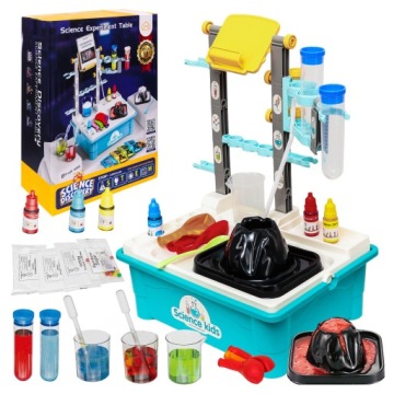 Chemická Laboratoř Pro Děti Experimenty Stolek Velký Vědecký Set