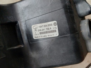 HALOGEN - PRAVÝ VW TIGUAN II 5NA