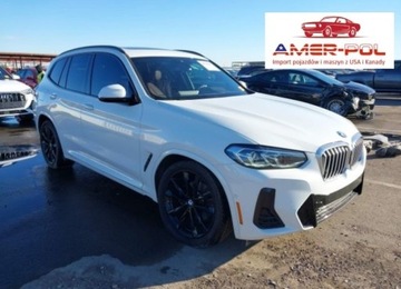 BMW 2024 BMW X3 2024r., XDRIVE30I, od ubezpieczalni 2.0 Benzyna 248KM