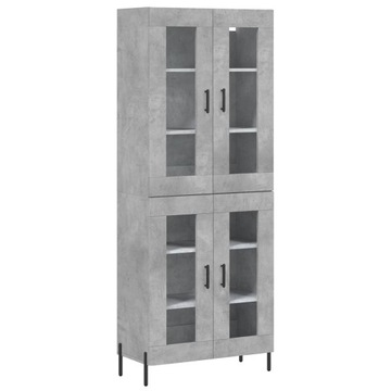 VidaXL odcienie szarości 34 x 69,5 x 180 cm