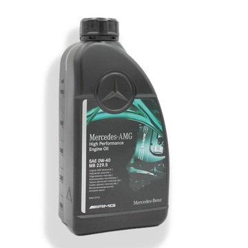OLEJ SILNIKOWY MERCEDES MB 229.5 AMG 0W-40 1L ORYGINAŁ ASO