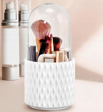 КОНТЕЙНЕР ДЛЯ КИСТЕЙ ДЛЯ МАКИЯЖА ВРАЩАЮЩИЙСЯ ОРГАНАЙЗЕР ДЛЯ КОСМЕТИКИ