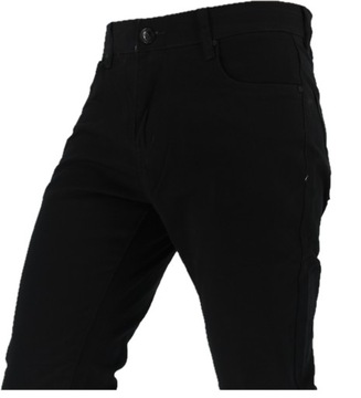 ЧЕРНЫЕ БРЮКИ ИЗ ХЛОПКА L32 Ш 39 ТАЛИЯ 101-104 см