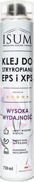 12x KLEJ pianka PIANA DO STYROPIANU XPS EPS isum