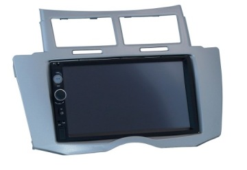 Рамка магнитолы 2din Toyota Yaris Vitz Platz 2005-2011 гг.