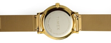 Zegarek damski złoty bransoleta TIMEX wodoszczelny