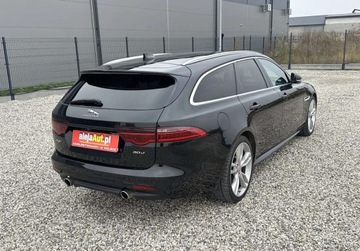 Jaguar XF II Sportbrake 3.0 TDV6 300KM 2018 Jaguar XF XF 3.0 D 300 KM 2018r Warszawa 3.0 Diesel 300KM, zdjęcie 4