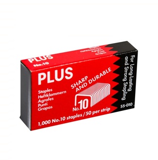 Степлер PLUS ST-010AH СИНИЙ степлер на 20 листов + БЕСПЛАТНЫЕ СКОБЫ