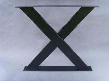 Nogi metalowe do stołu 80x73 Loft Industrial XX