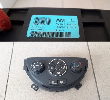 KIA SOUL 2011 F/L FACELIFT PANEL KLIMATIZACE