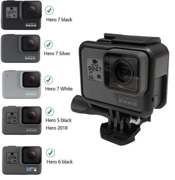 Ramka Obudowa Frame Mount do GoPro 5 6 7 Black