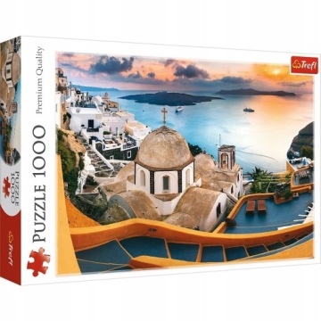 Puzzle Bajkowe Santorini 1000 elementów 10445 Trefl