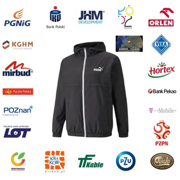 Kurtka męska ESS Solid Windbreaker czarna