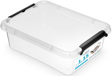 MOXOM Pudełko Pojemnik Organizer Pokrywka - 1,15 L