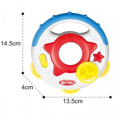 ИНТЕРАКТИВНАЯ МУЗЫКАЛЬНАЯ ИГРУШКА-БУБАН
