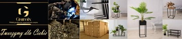 Подставка для цветов, стол из серого дуба, подставка для цветов, настольная подставка, 40 см