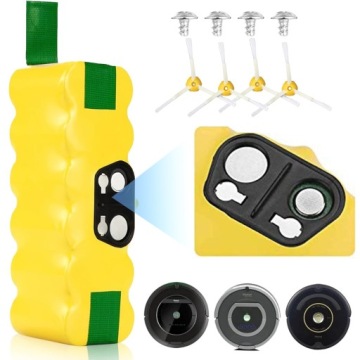 Akumulátory Pro Irobot Roomba 14.4V 5000MAH Ochrana Proti Odolnosti