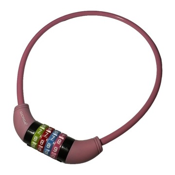 Велосипедный замок GERDA BABY COMBO FLEX 650/8C Красный