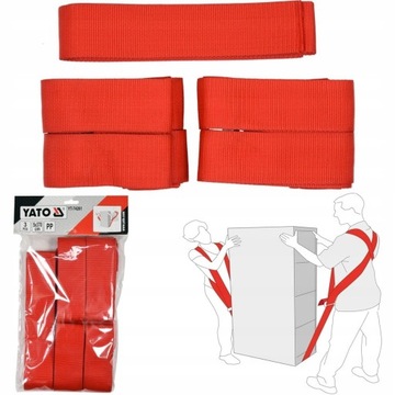 YATO PASY TRANSPORTOWE DO PRZENOSZENIA MEBLI 3EL