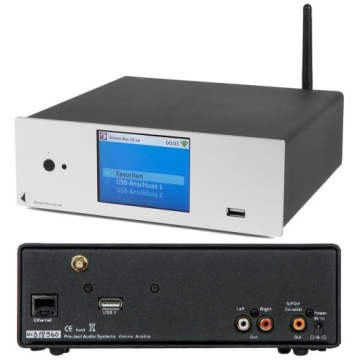 PRO-JECT STREAM BOX DS NET STREAMER WI-FI СЕРЕБРЯНЫЙ