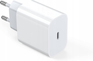 БЫСТРОЕ СЕТЕВОЕ ЗАРЯДНОЕ УСТРОЙСТВО USB C 25 Вт ДЛЯ IPHONE И СМАРТФОНОВ ANDROID