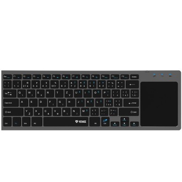 Bezprzewodowa Klawiatura z Touchpadem 2,4GHZ 1200 DPI Bateria 230mAh do 80h