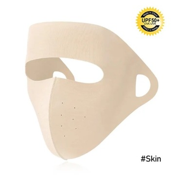 Summer Ice Silk Sunscreen Mask Outdoor Anti-dust Full Face Sun Protection