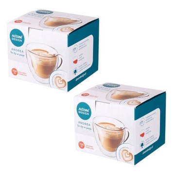 СТАКАНЫ, ТЕРМОКОФЕЙНЫЕ КРУЖКИ, СЕРДЦЕ, НАБОР 2 ШТ.