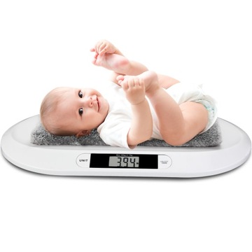 WAGA DZIECIĘCA do 20kg DLA NIEMOWLĄT BATERIE
