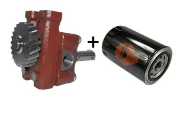 POMPA OLEJOWA URSUS C-360 STARY TYP HYLMET + FILTR