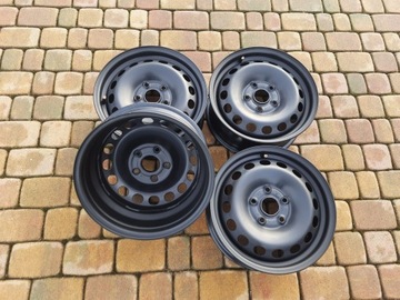 СТАЛЬНОЙ ОБОД VW CADDY, 2K5 601 027 D, 15 ФУТ, НОВЫЙ, 4 ШТ.