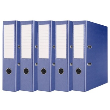 Segregator A4 z Dźwignią Okucie 75mm Granatowy x5
