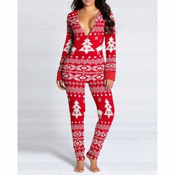 ПИЖАМА ДЛЯ ВЗРОСЛЫХ, КОМБИНЕЗОН С КЛАПАНОМ, ML, XXXL