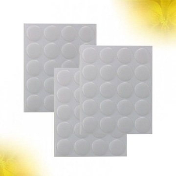 Прозрачные наклейки Круглые эпоксидные наклейки