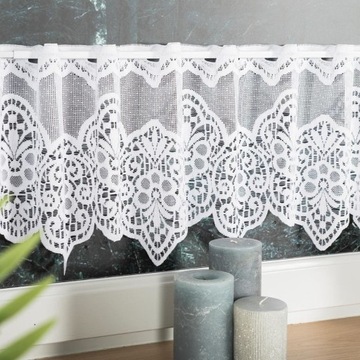 ZAZDROSTKA żakardowa wys 30 cm OBSZYCIE BOKÓW GRATIS