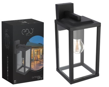 LAMPA kinkiet OGRODOWY zewnętrzna ELEWACYJNA 1xE27 EDO