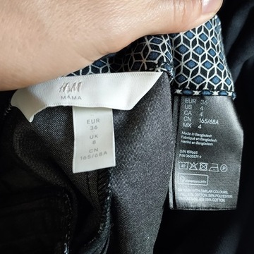 H&M MAMA новые брюки для беременных Брюки-сигареты 36/S L32