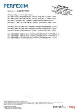 PERFEXIM ZAWÓR KULOWY PÓŁŚRUBUNEK RĄCZKA DN25 PERFEKT SYSTEM 1
