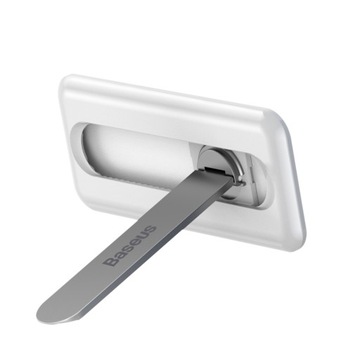 Baseus Складной поворотный держатель для телефона, белый