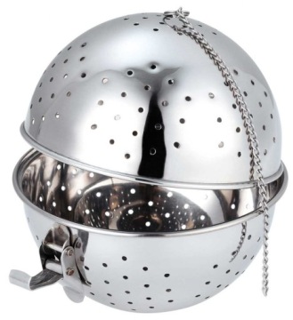 KULA GOTOWANIA RYŻU KASZY WARZYW STALOWA KOSZ RYŻOWAR