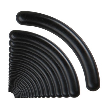 Насадки для бигуди, 20 шт. Переносная резинка для стандартных бигуди, черная