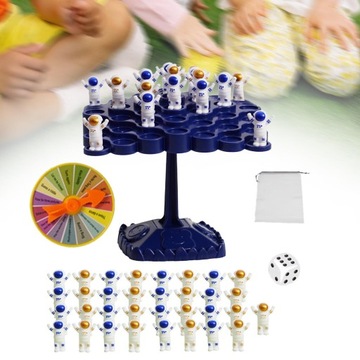 Сбалансированная настольная игра для двоих игроков. Балансирующая игра для активных космонавтов.