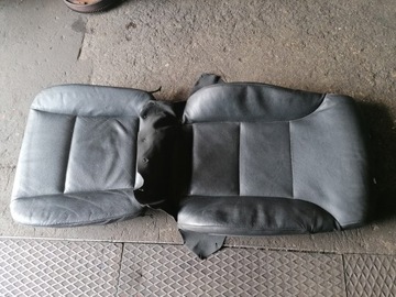 1 POSZYCIE TAPICERKA FOTELA BMW E60 E61 SKÓRA