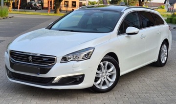Peugeot 508 I 2017 Peugeot 508 SW 148tys km Full Led Navi Kamera Pano KeyLes Serwis BiałaPerła, zdjęcie 26