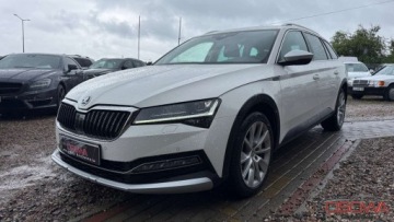Skoda Superb III Scout 2.0 TDI 190KM 2020 Skoda Superb Scout 2.0tdi 190KM 4x4 full led Navi kamera asystenci zamiana, zdjęcie 6